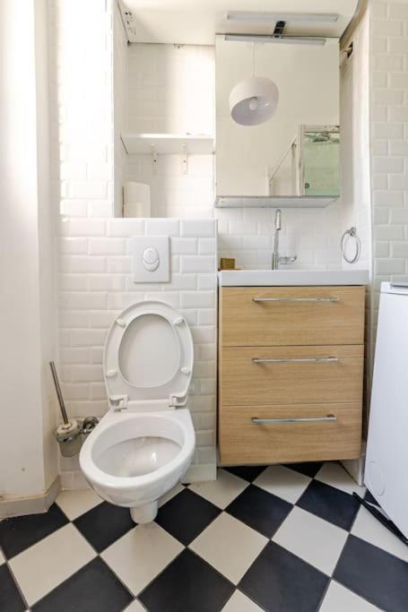 Appartement F2 Au Calme Au Coeur De Paris 13 Extérieur photo