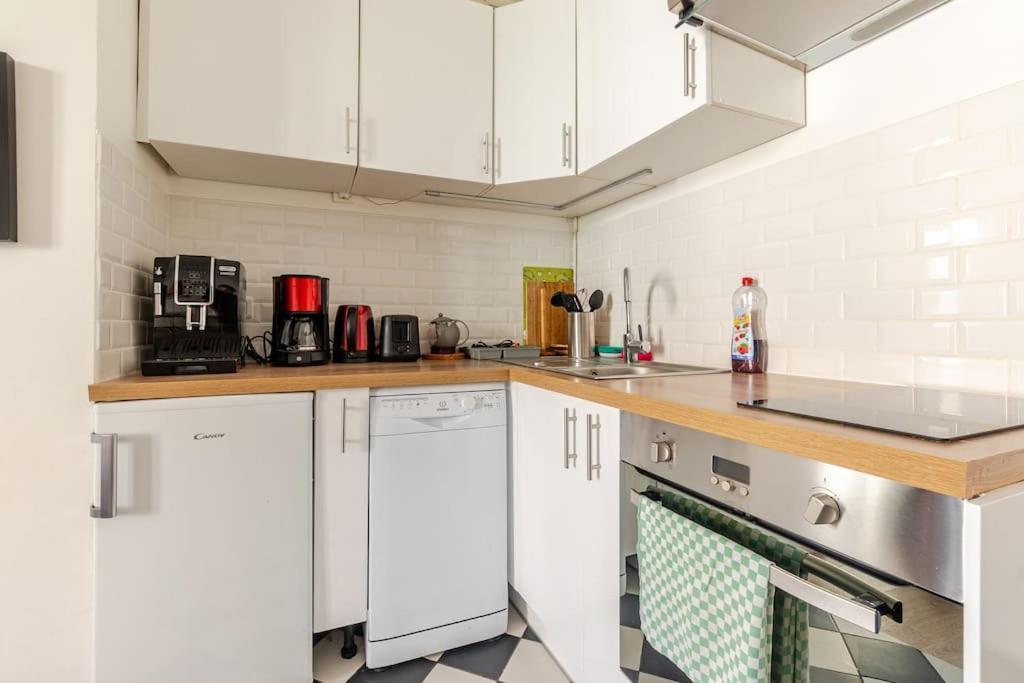 Appartement F2 Au Calme Au Coeur De Paris 13 Extérieur photo